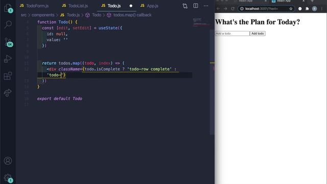 React Todo List App Tutorial - Beginner React JS Project Using Hooks смотреть онлайн