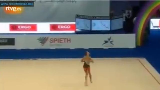 Alexandra Merkulova Hoop European Championship Nizhny Novgorod 2012 смотреть онлайн