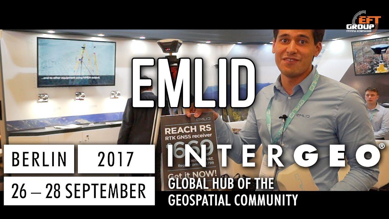 Стенд компании Emlid на выставке InterGEO 2017 смотреть онлайн