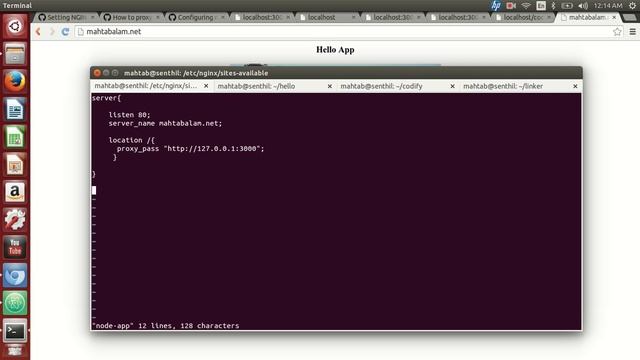 Configuring reverse proxy for multiple hostnames using nginx смотреть онлайн