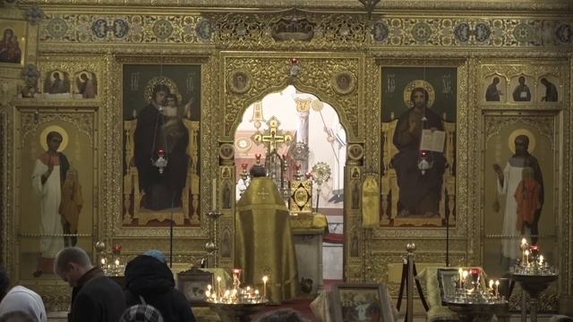 19.11.2023 Литургия. Неделя 24-я по Пятидесятнице. Свт.Павла, патриарха Константинопольского смотреть онлайн