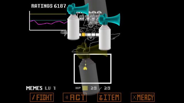 Undertale Death by Glamour - MLG Airhorn Remix смотреть онлайн