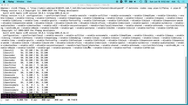 Piping Output of FFmpeg to Input of FFplay смотреть онлайн