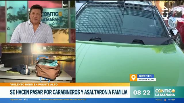 "ES SHOCKEANTE": Carabineros falsos encañonaron y asaltaron a una familia - Contigo en la Mañana смотреть онлайн
