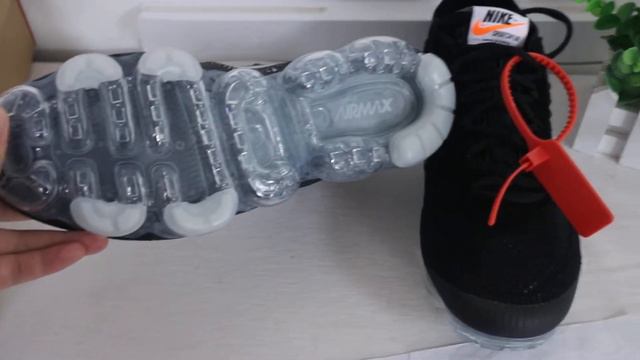 OFF–WHITE X NIKE AIR VAPORMAX “BLACK” FROM TOPSOLE.RU смотреть онлайн