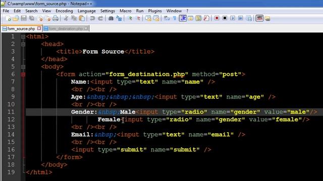 PHP & MySQL Tutorial - 45: Obtaining Values Through Forms смотреть онлайн