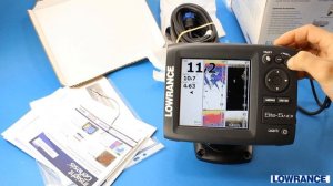Видео обзор эхолота картплоттера Lowrance Elite 5 HDI