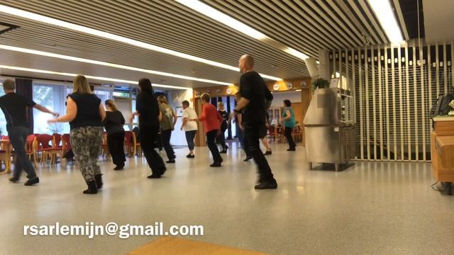 3 to tango line dance Demo Raymond Sarlemijn, Roy Verdonk, Jose Belloque Vane смотреть онлайн