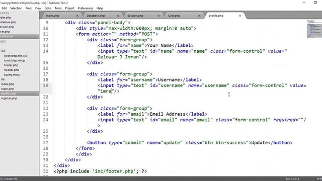 Login/Registration system with PHP OOP, PDO & Bootstrap (বাংলা) - Design Registration Page смотреть онлайн