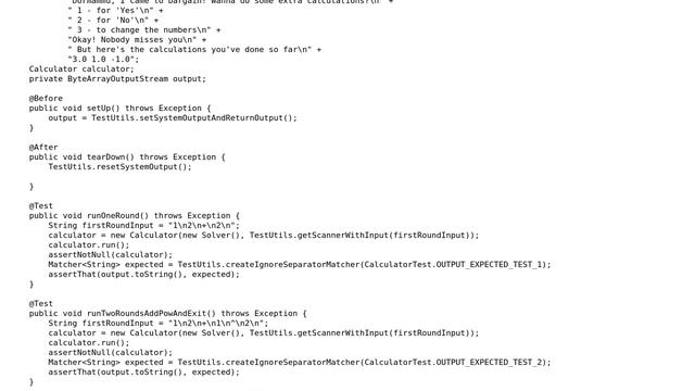 Code Review: Calculator with history using Java 8 смотреть онлайн