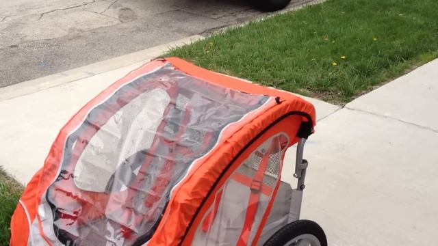 New Product for 2013, Scooter Trailer for hauling Groceries, Golf Clubs etc... смотреть онлайн