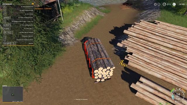 Farming Simulator 19. FS 19. Yukon River Valley v1.0.0.0 №1 смотреть онлайн