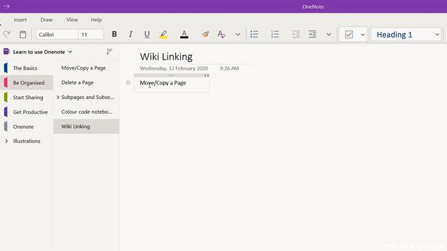 How to Wiki Link in OneNote for Windows 10 смотреть онлайн
