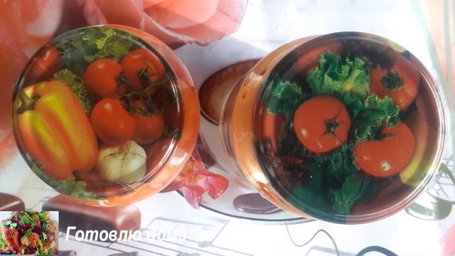 Рецепт #Пальчики оближешь# Маринованные помидоры на зиму без стерилизации. Быстрый и вкусный рецеп смотреть онлайн