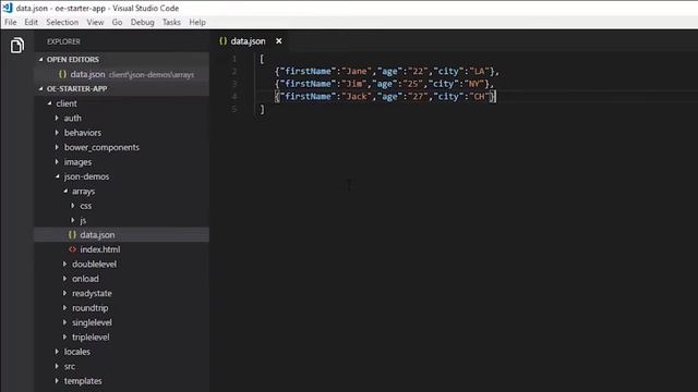 07 Create Array JSON смотреть онлайн