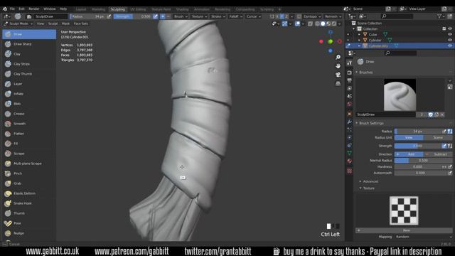 Axe - Detailed Game Objects - P10 - SCULPTING Damage - Handle смотреть онлайн