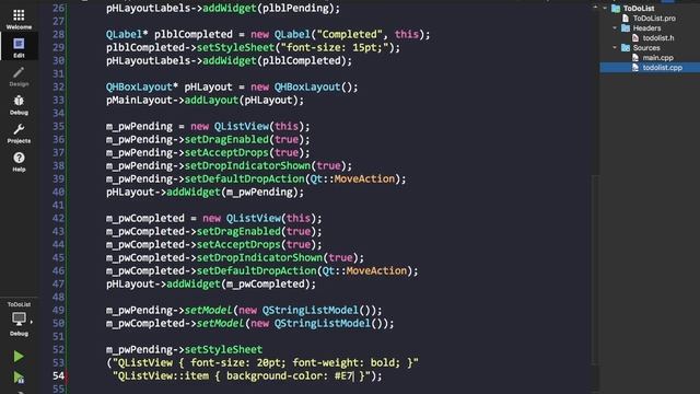 Qt / C++ Drag Drop ( To Do List app ) смотреть онлайн