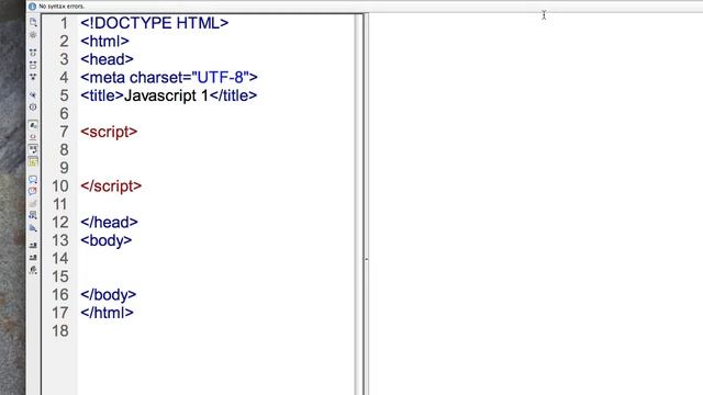 Javascript Hello World смотреть онлайн