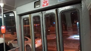 Трамвай «5113 по 55» Санкт-Петербурга 10-155: ЛВС-86К б.5113 по №55 (06.02.20)