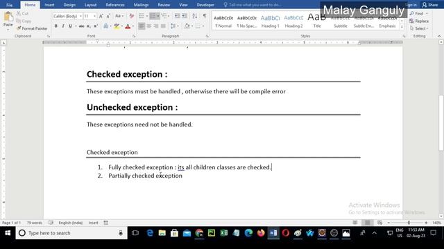 Core Java Class-17 ? Exception Handling Part-1 ? смотреть онлайн
