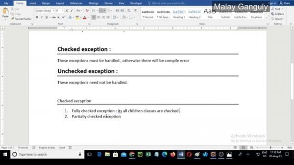 Core Java Class-17 ? Exception Handling Part-1 ?