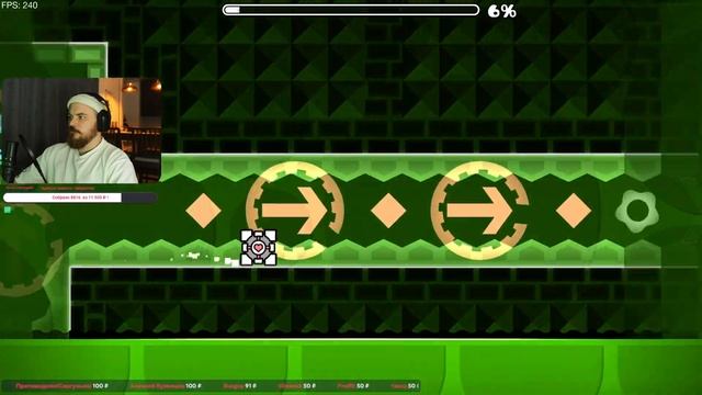 Прохожу "Electrodynamix" Geometry Dash [PC 2013] #20 смотреть онлайн