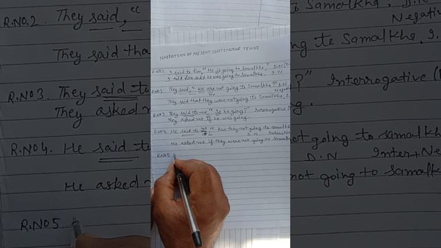 HOW TO MAKE NARRATION OF PRESENT CONTINUOUS TENSE смотреть онлайн