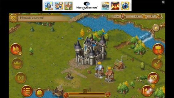 Горожане (Townsmen). Строим/содержим город! Геймплей и первый взгляд на игру, Android, iOS