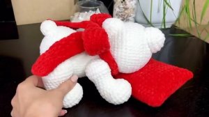 Спящий мишка крючком ?