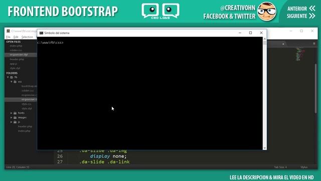 Frontend con Bootstrap 3.x: 12 - Home "Reparando el Slider 2" смотреть онлайн