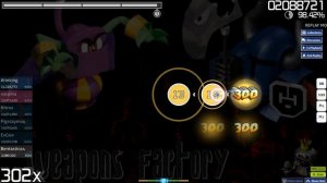 [S/98.71%/108pp] Yoko Shimomura - Weapons Factory (Inane/4.53) [Osu!Standard]