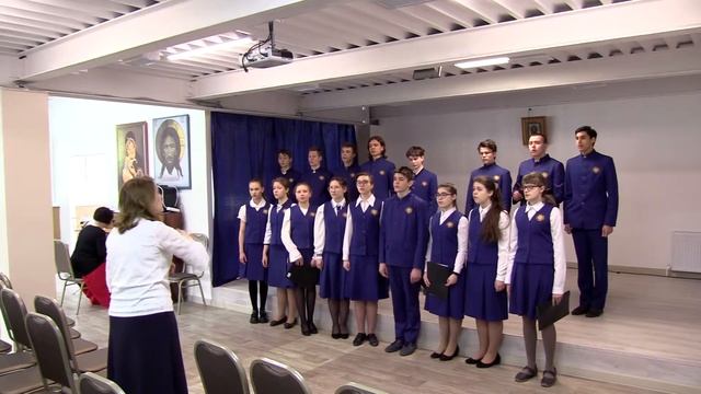 Хор 9- 11 классов Православной гимназии г. Коврова смотреть онлайн