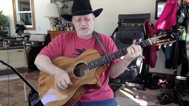 1480 - When My Ship Comes In - Clint Black cover with guitar chords and lyrics смотреть онлайн
