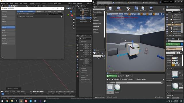 [New] Blender To Unreal Plugin! смотреть онлайн
