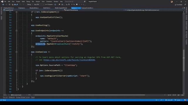 Real time Angular 8 Application with SignalR смотреть онлайн