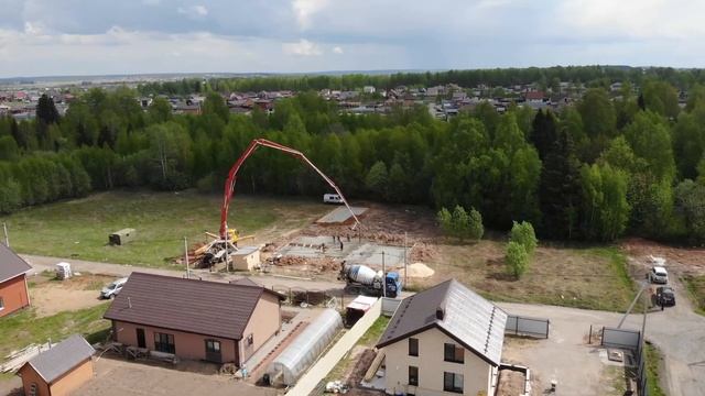 Фундамент. Реализация загородного комплекса в современном стиле смотреть онлайн
