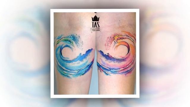 Top-30 Beautiful Ocean Wave Tattoo Design Ideas смотреть онлайн