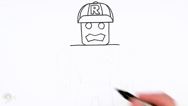 How to Draw the Noob in Roblox смотреть онлайн