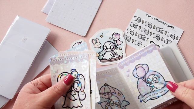 Kawaii Mochi Keychains, Stickers and Tabs! смотреть онлайн