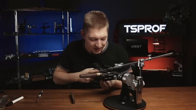 Первый взгляд TSPROF Профиль К03 Pro. Новая система заточки ножей с углом заточки до 39 градусов смотреть онлайн