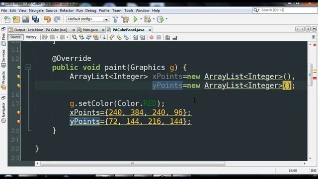 Java Lets Make Tutorial - PA Cube PART2 смотреть онлайн