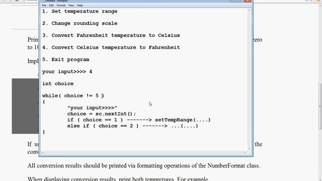 Week 06 Assignment a5, Temperature Converter Overview 2 смотреть онлайн
