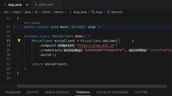How To Connect To MinIO Using Java