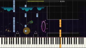 Geometry Dash – Clutterfunk (Piano Cover)