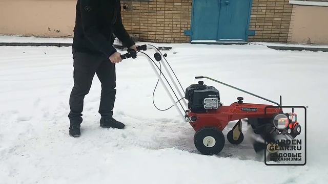 Подметальная машина Tielbuerger TK17 пуск и проверка всех узлов