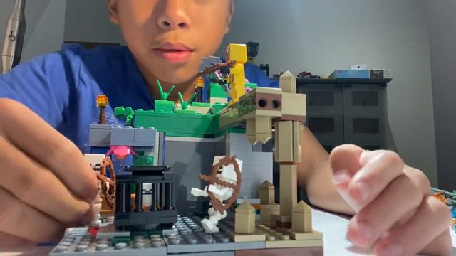 Lego Minecraft The Skeleton Dungeon смотреть онлайн