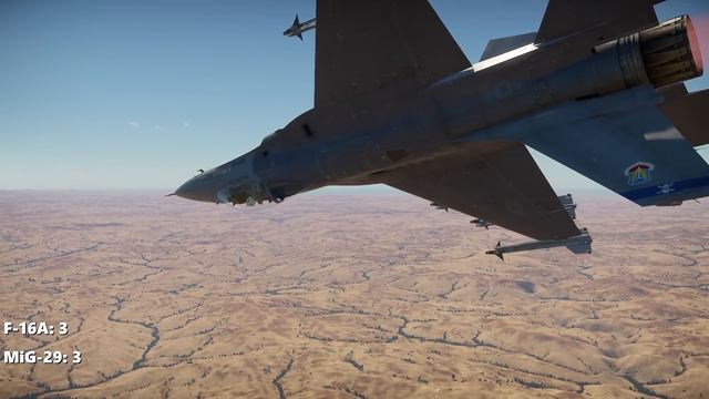 USA VS RUSSIA - F-16A VS MIG-29 JET FIGHTERS - (Epic Air Combat) WHICH ONE WINS? - WAR THUNDER смотреть онлайн