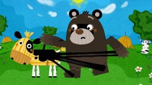 Детская развивающая игра, Машины сказки "Бычек смоляной бочек"