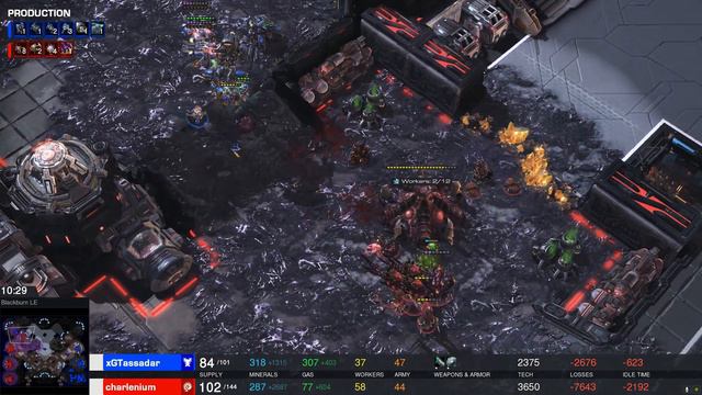 BONUS Match - charlenium (Z) vs xGTassadar (T) on Blackburn - StarCraft 2 - 2022 смотреть онлайн