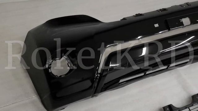 Бампер toyota land cruiser prado 150 13-17 г черный смотреть онлайн